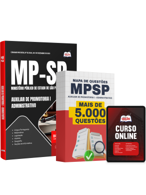 Apostila MP-SP 2026 - Auxiliar de Promotoria I - Administração