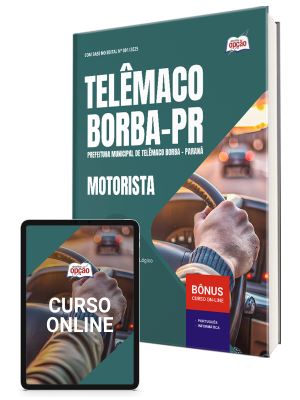 Apostila Prefeitura de Telêmaco Borba - PR 2025 - Motorista