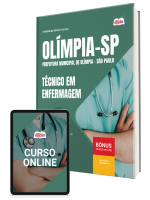 Apostila Prefeitura de Olímpia - SP 2025 - Técnico em Enfermagem