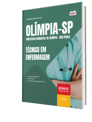 Apostila Prefeitura de Olímpia - SP 2025 - Técnico em Enfermagem