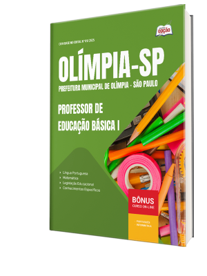 Apostila Prefeitura de Olímpia - SP 2025 - Professor de Educação Básica I