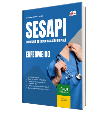 Apostila Secretaria de Estado da Saúde do Piauí 2025 - Enfermeiro