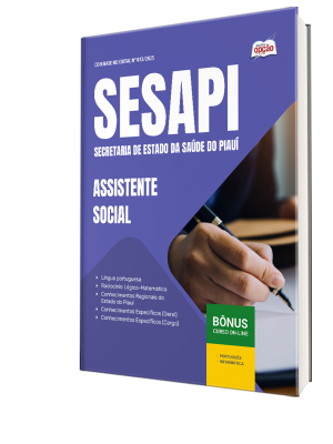 Apostila Secretaria de Estado da Saúde do Piauí 2025 - Assistente Social