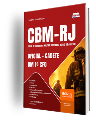 Apostila CBM-RJ 2026 - Oficial - Cadete BM 1º CFO