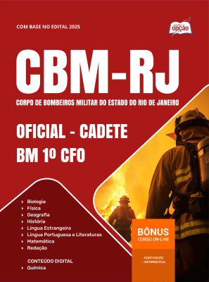 Apostila CBM-RJ 2026 - Oficial - Cadete BM 1º CFO