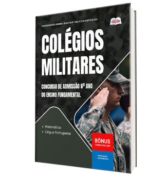 Apostila Colégio Militar 2026 - Concurso de Admissão 6º ano do Ensino Fundamental
