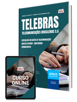 Apostila Telebrás 2026 - Especialista em Gestão de Telecomunicações - Analista Superior – Subatividade: Administrativo