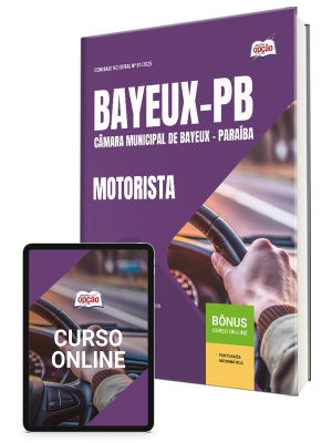 Apostila Câmara de Bayeux-PB 2026 - Motorista