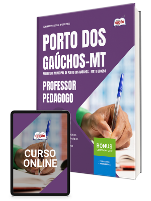 Apostila Prefeitura de Porto dos Gaúchos-MT 2026 - Professor Pedagogo