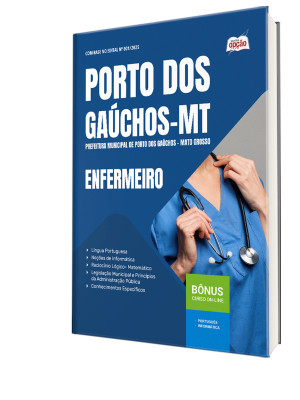 Apostila Prefeitura de Porto dos Gaúchos-MT 2026 - Enfermeiro