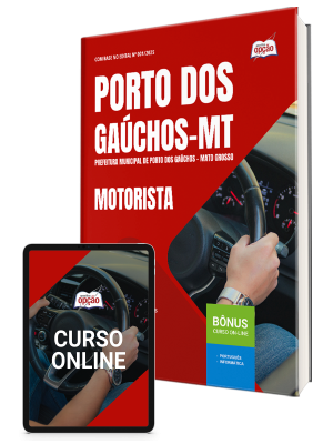 Apostila Prefeitura de Porto dos Gaúchos-MT 2026 - Motorista