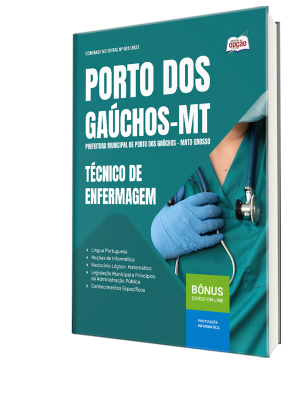 Apostila Prefeitura de Porto dos Gaúchos-MT 2026 - Técnico em Enfermagem