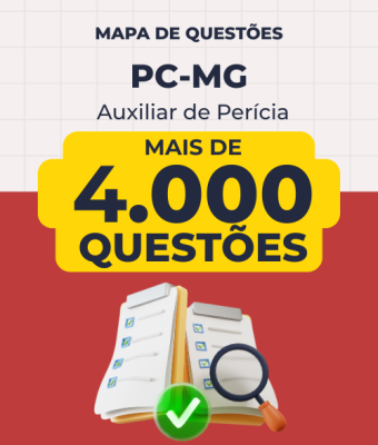 Mapa de Questões Online - PC-MG - Auxiliar de Perícia - 5 Mil Questões
