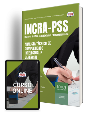 Apostila INCRA 2026 - Analista Técnico de Complexidade Intelectual e Analista Técnico de Complexidade Gerencial