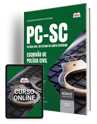 Apostila PC-SC 2026 - Escrivão de Polícia Civil