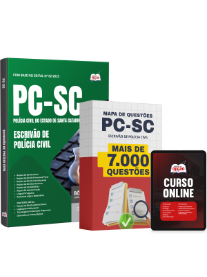 Apostila PC-SC 2026 - Escrivão de Polícia Civil