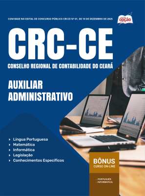 Apostila CRC-CE 2026 - Auxiliar Administrativo