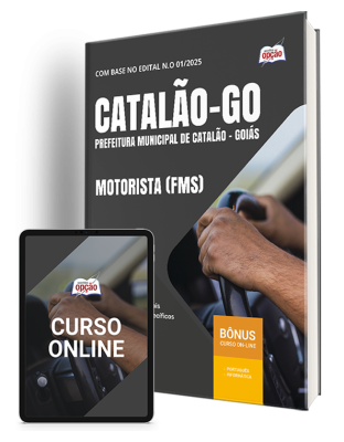 Apostila SMS Catalão-GO 2026 - Motorista FMS