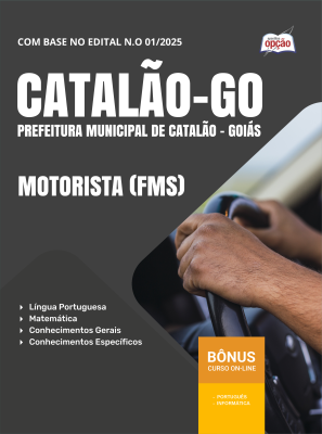 Apostila SMS Catalão-GO 2026 - Motorista FMS