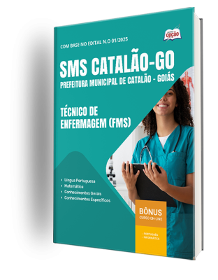 Apostila SMS Catalão-GO 2026 - Técnico de Enfermagem FMS
