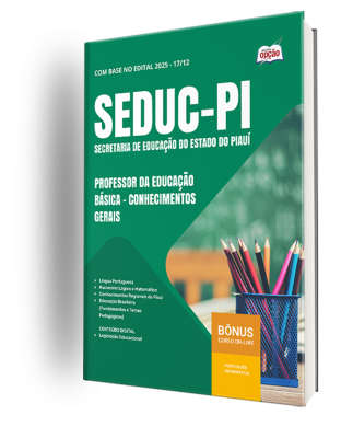 Apostila SEDUC-PI 2025 - Comum a Todos os Cargos