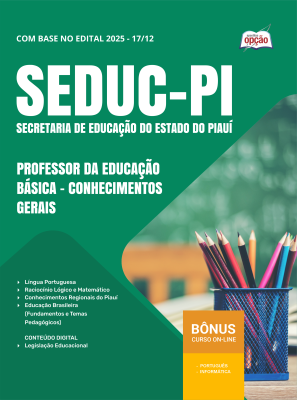 Apostila SEDUC-PI 2025 - Comum a Todos os Cargos