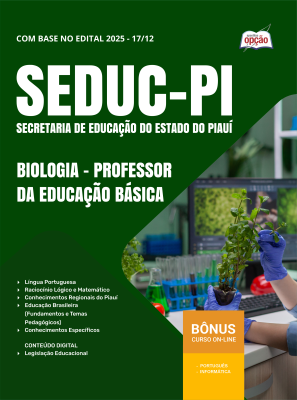 Apostila SEDUC-PI em PDF - Biologia - Professor da Educação Básica