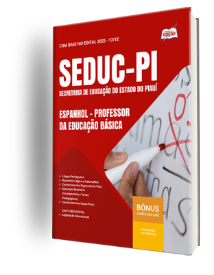 Apostila SEDUC-PI 2026 - Professor da Educação Básica - Espanhol