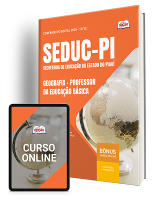 Apostila SEDUC-PI 2026 - Professor da Educação Básica - Geografia