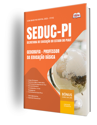 Apostila SEDUC-PI 2026 - Professor da Educação Básica - Geografia