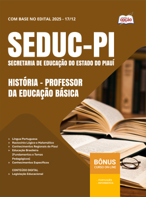 Apostila SEDUC-PI 2026 - Professor da Educação Básica - História