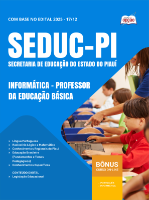 Apostila SEDUC-PI 2026 - Professor da Educação Básica - Informática