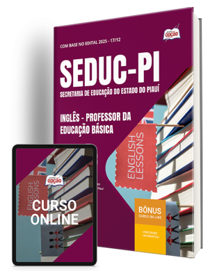 Apostila SEDUC-PI 2026 - Professor da Educação Básica - Inglês