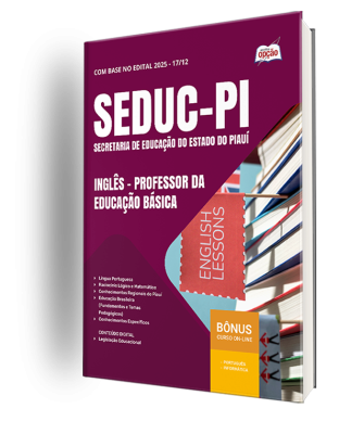 Apostila SEDUC-PI 2026 - Professor da Educação Básica - Inglês