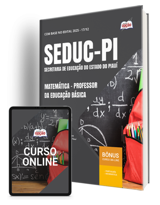 Apostila SEDUC-PI 2026 - Professor da Educação Básica - Matemática