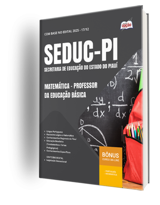 Apostila SEDUC-PI 2026 - Professor da Educação Básica - Matemática