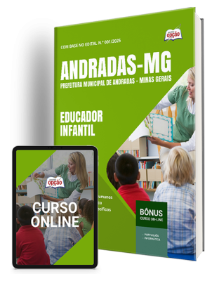 Apostila Prefeitura de Andradas-MG 2025 - Educador Infantil