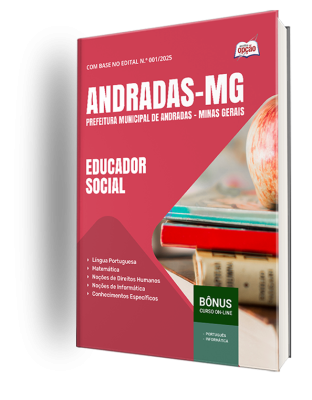 Apostila Prefeitura de Andradas-MG 2025 - Educador Social