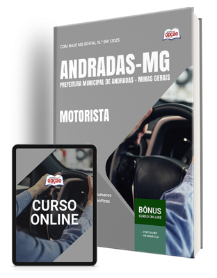 Apostila Prefeitura de Andradas-MG 2025 - Motorista