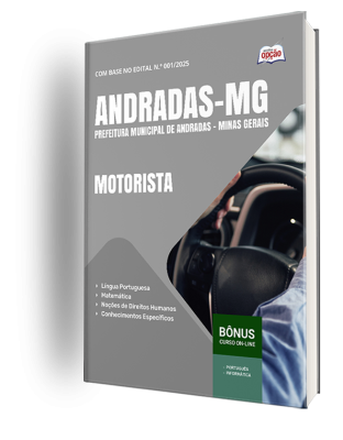 Apostila Prefeitura de Andradas-MG 2025 - Motorista
