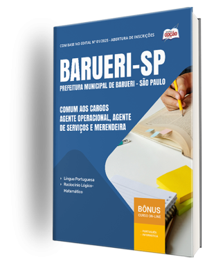 Apostila Prefeitura de Barueri - SP 2025 - Comum a Todos os Cargos