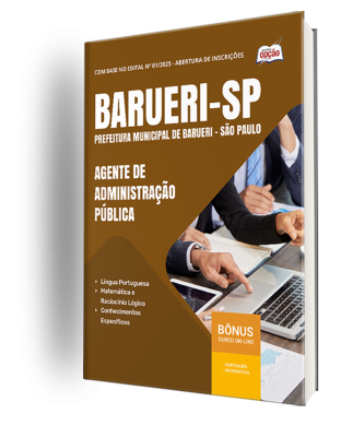 Apostila Prefeitura de Barueri - SP 2025 - Agente de Administração Pública