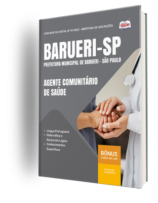 Apostila Prefeitura de Barueri - SP 2025 - Agente Comunitário de Saúde