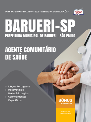 Apostila Prefeitura de Barueri - SP 2025 - Agente Comunitário de Saúde