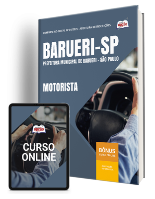 Apostila Prefeitura de Barueri - SP 2025 - Motorista