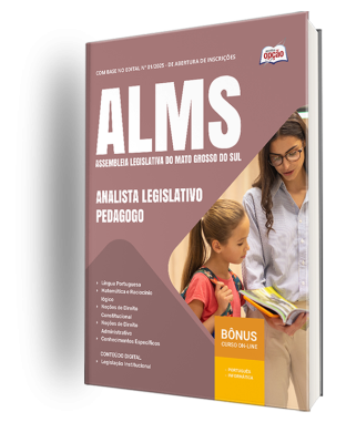 Apostila ALEMS 2026 - Analista Legislativo - Pedagogo