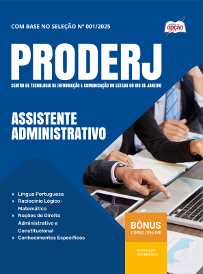 Apostila PRODERJ 2026 - Assistente Administrativo