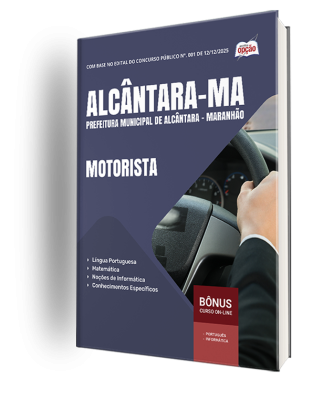 Apostila Prefeitura de Alcântara-MA 2025 - Motorista