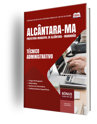 Apostila Prefeitura de Alcântara-MA 2025 - Técnico Administrativo