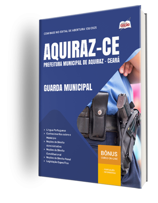 Apostila Prefeitura de Aquiraz - CE 2025 - Guarda Municipal